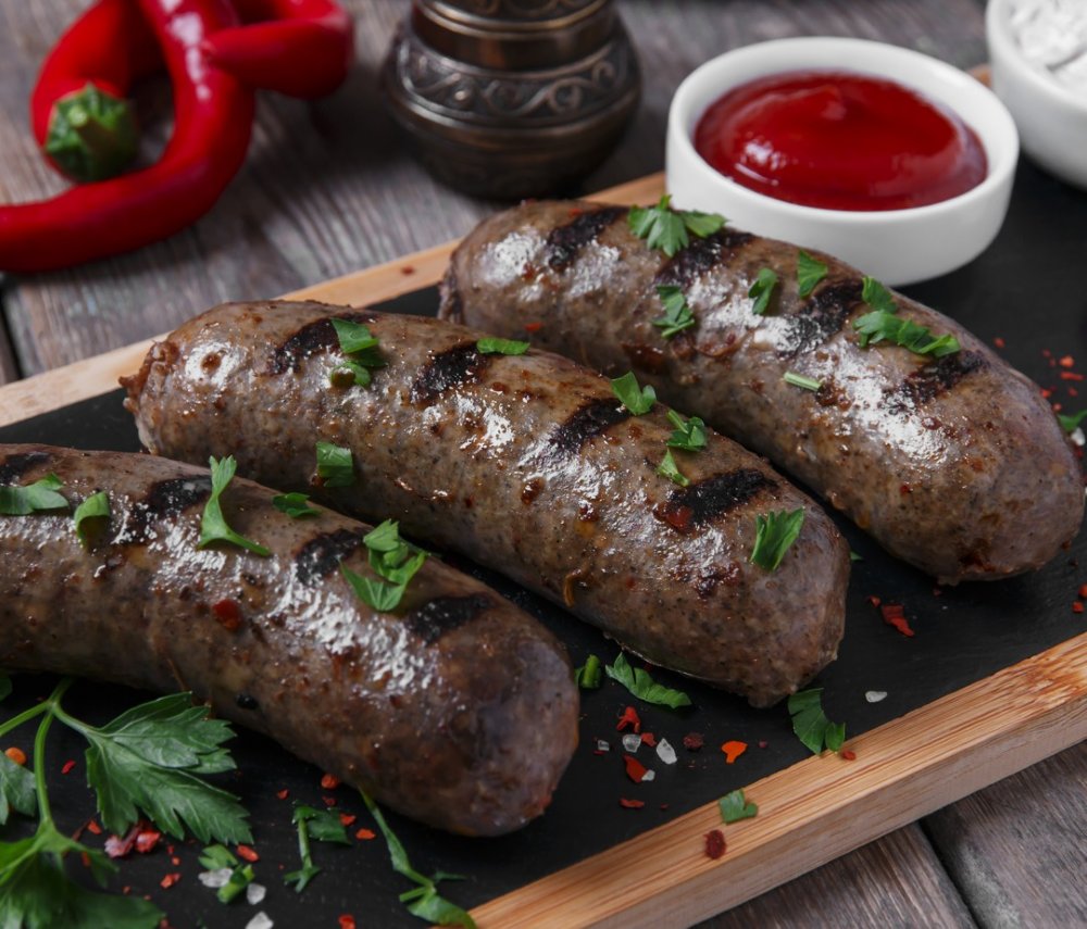 Smoked Kielbasa Links Beef Sausage Baldwin Beef 8008964857