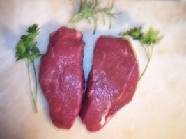 2 Sirloin Strip Steaks 